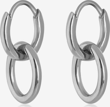 Akitsune Ohrringe 'Unity' in Silber: Vorderseite