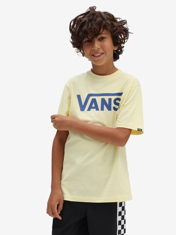 VANS Regular fit T-shirt i gul: framsida