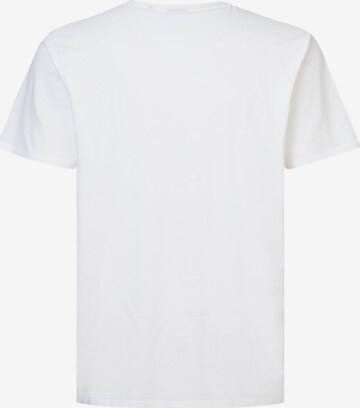 Petrol Industries T-Shirt 'Bonfire' in Weiß