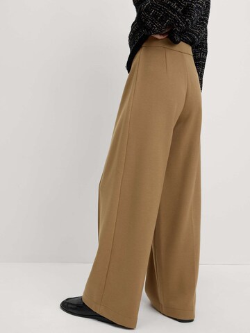 Loosefit Pantalon Marks & Spencer en marron