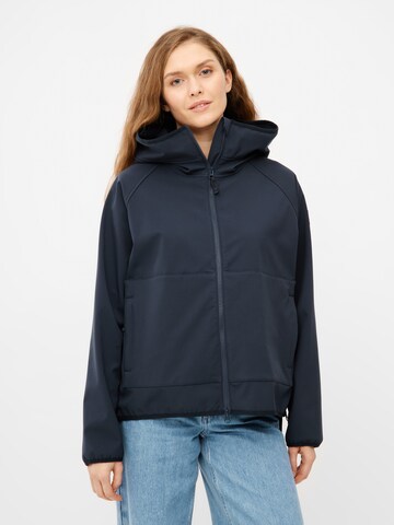 Derbe Jacke 'Peutby' in Blau: Vorderseite