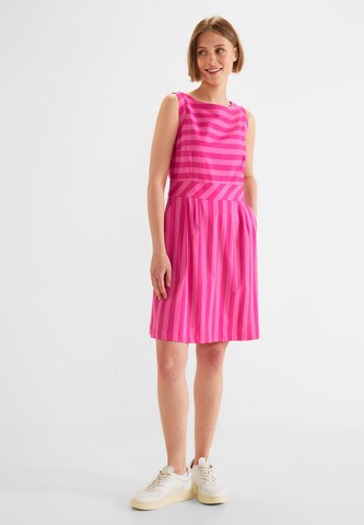 STREET ONE Dress in Pink: front