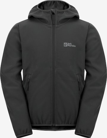 JACK WOLFSKIN Куртка в спортивном стиле 'FOURWINDS' в Серый: спереди