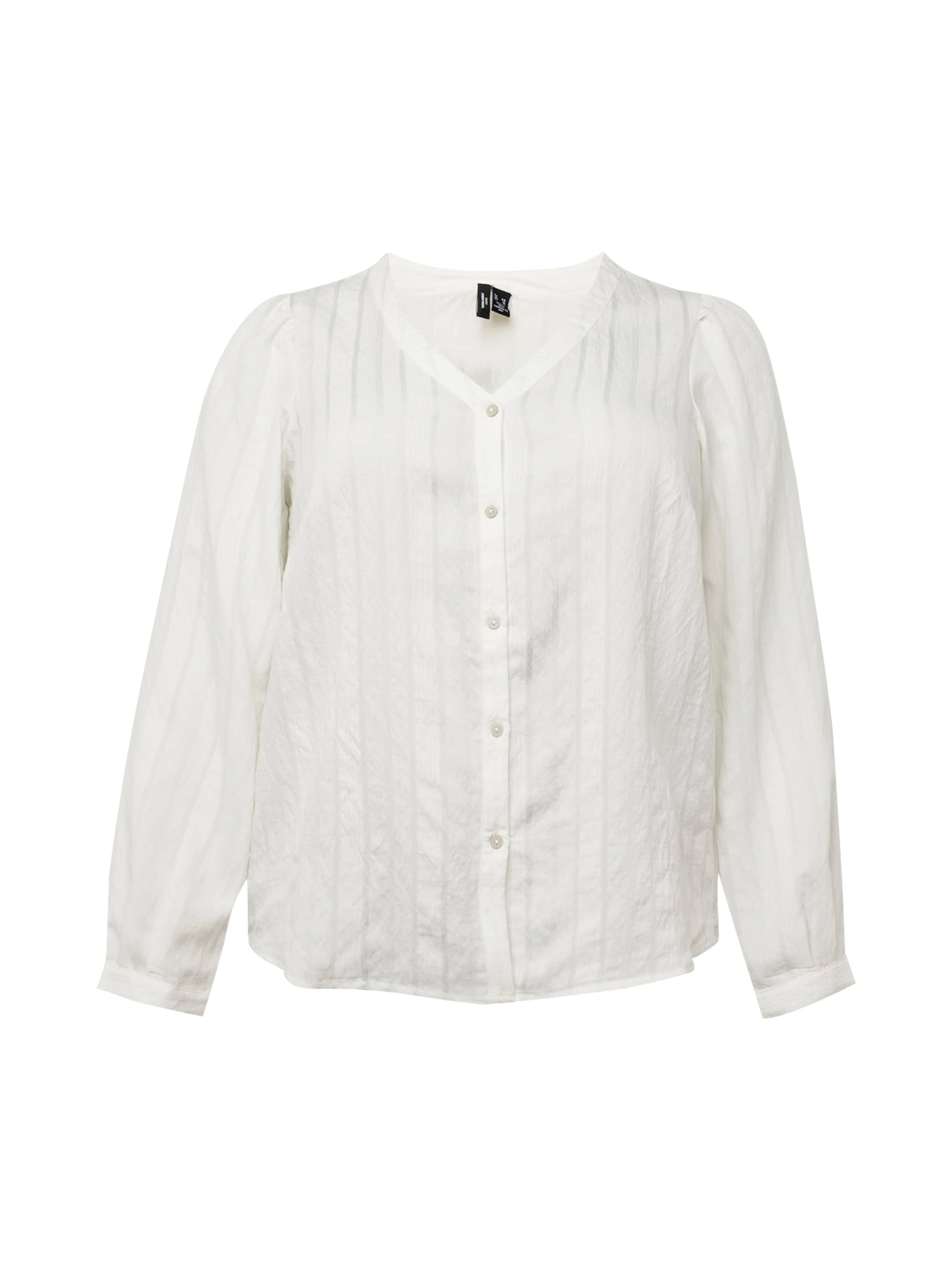 Vero Moda Curve Blouse 'CIBEN' in White: front