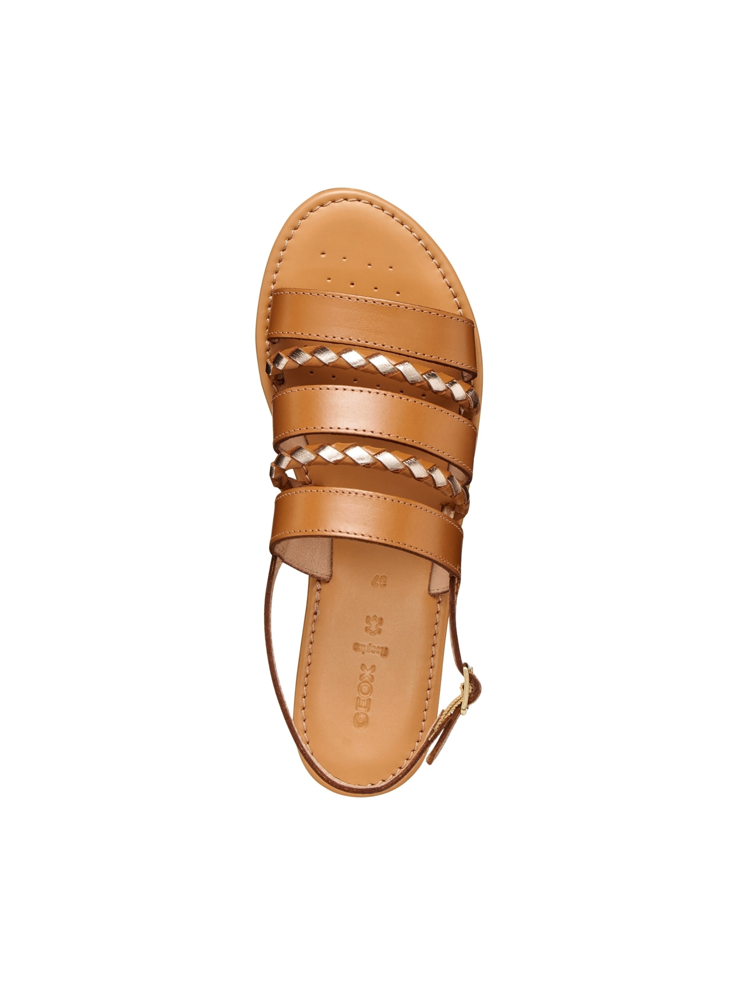 Sandales 'Sozy Ledersandalen' GEOX en beige