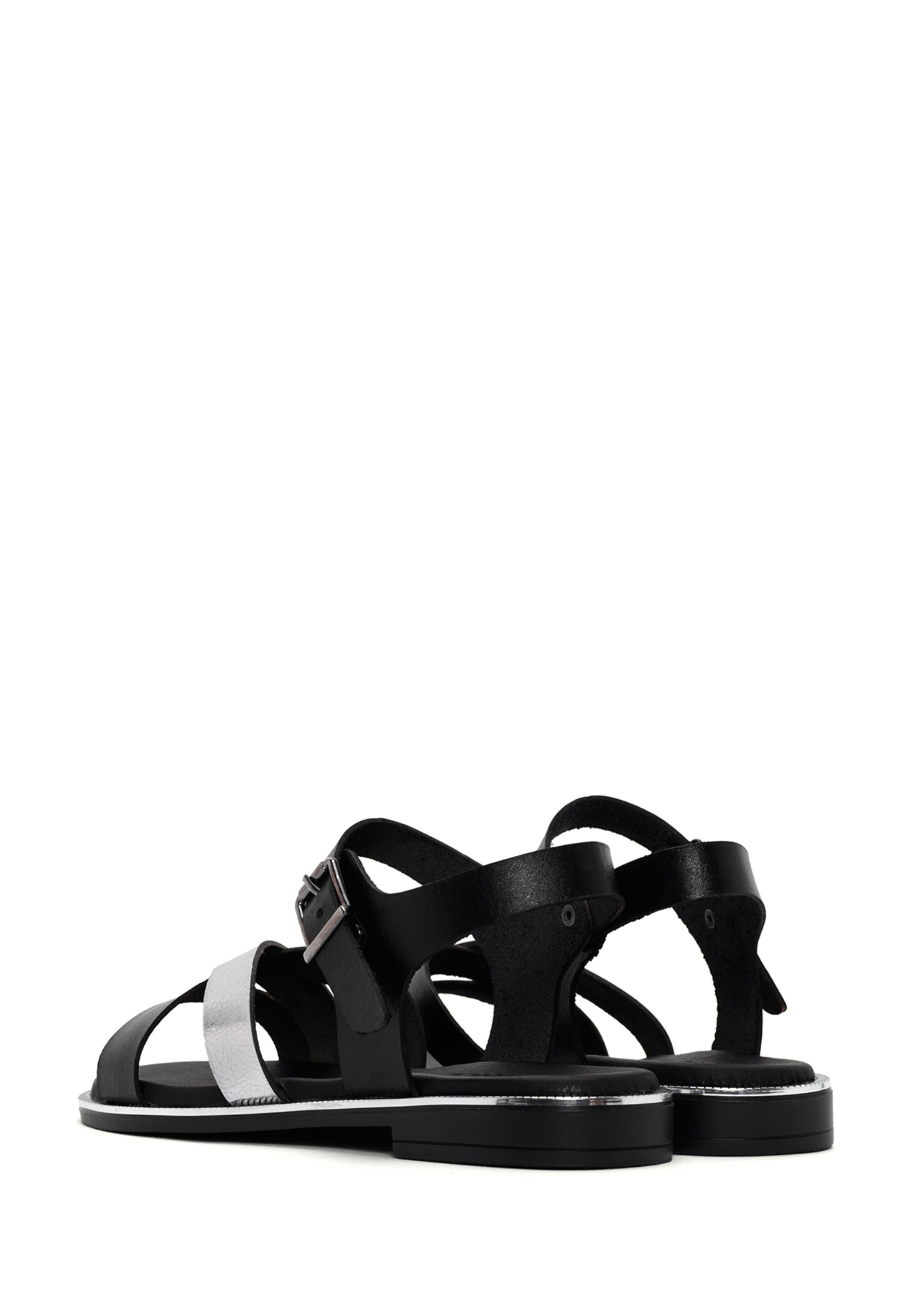 Derimod Sandalen met riem in Zwart