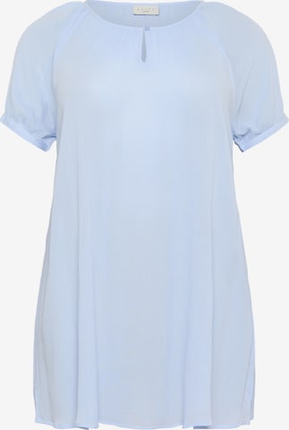 KAFFE CURVETunika 'KCAmi' - plava boja: prednji dio