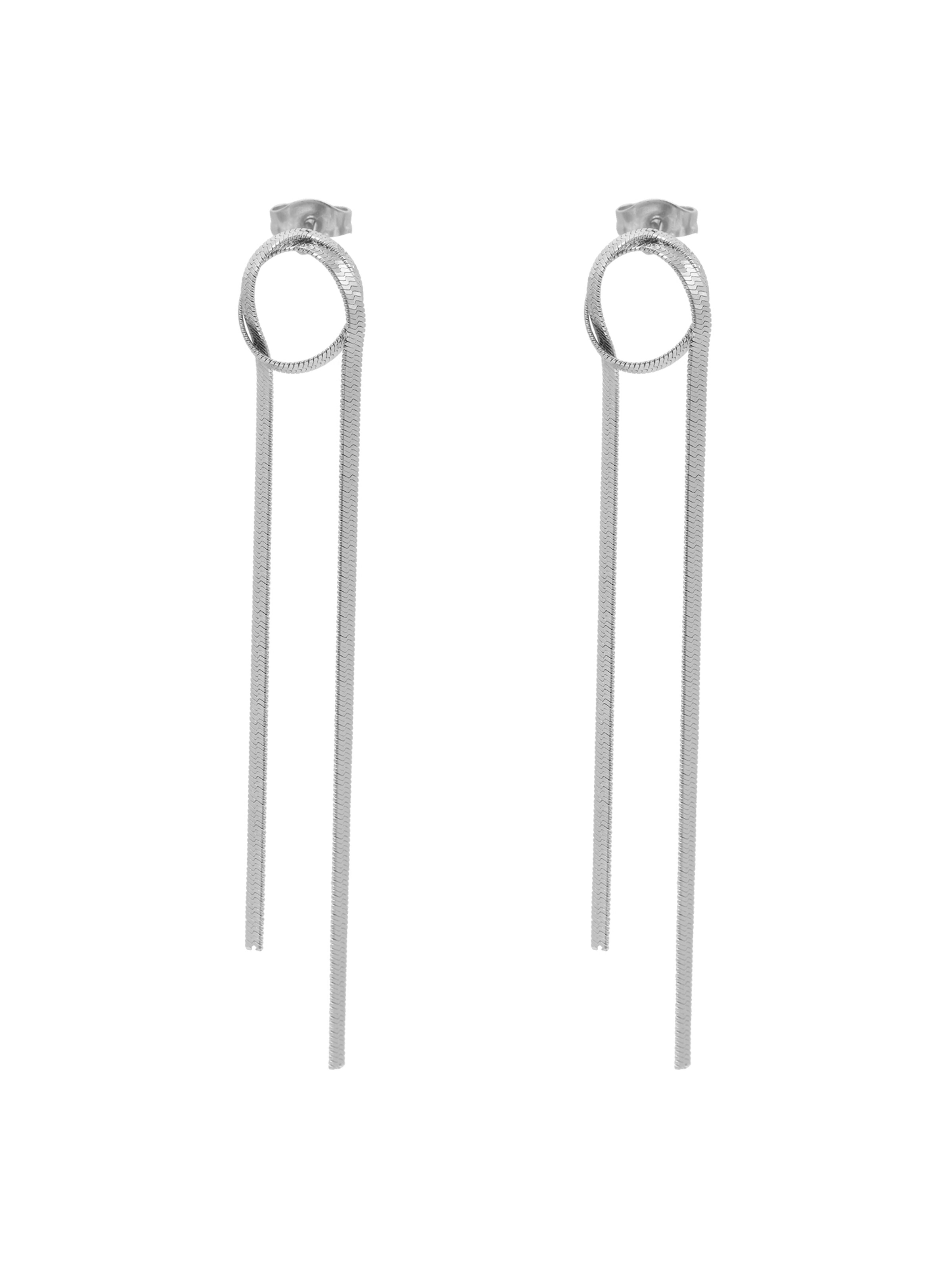 Heideman Ohrringe 'Enya' in Silber: Vorderseite