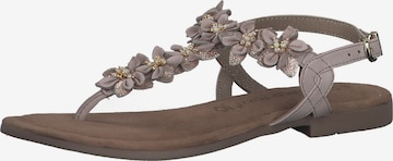 MARCO TOZZI T-Bar Sandals in Pink: front