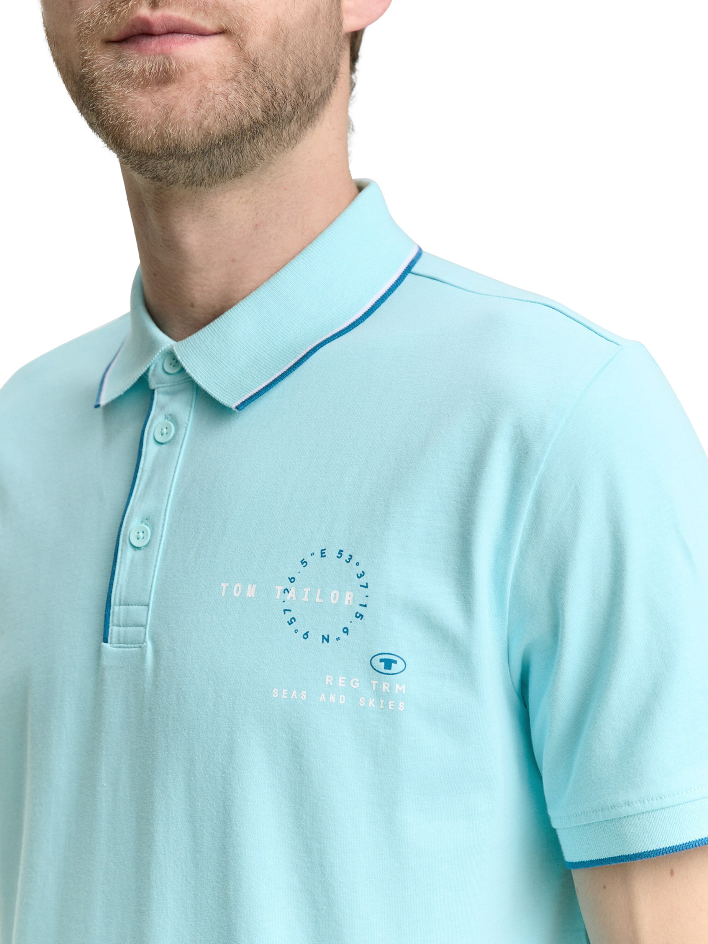 TOM TAILOR - Camiseta en azul