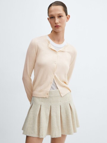 Cardigan 'LUKABOB' MANGO en beige