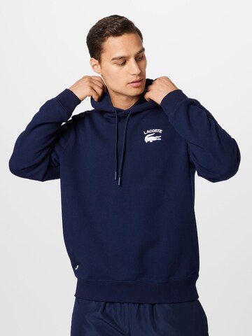 LACOSTE Sweatshirt in Blauw: voorkant