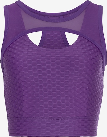 LASCANA Top in Purple: front