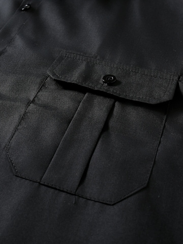 YOUTHUP Comfort Fit Hemd 'Berchtesgaden'‌‌‌‌ in Schwarz