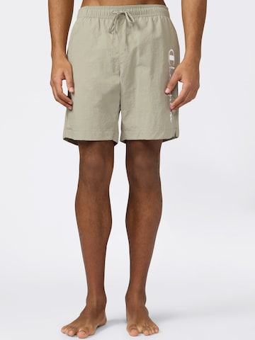 Champion Authentic Athletic Apparel Badshorts i grå: framsida