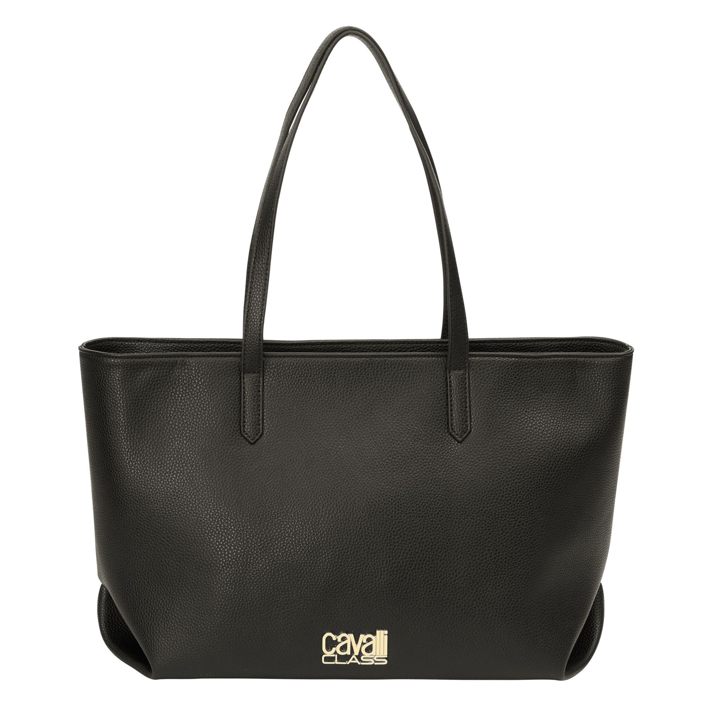 Borsa a spalla 'Antonia' di Cavalli Class in nero: frontale