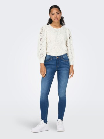 ONLY Bluse i hvid
