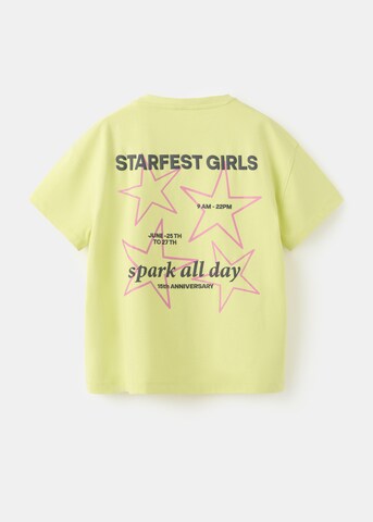 MANGO KIDS Shirt 'STARFEST' in Yellow