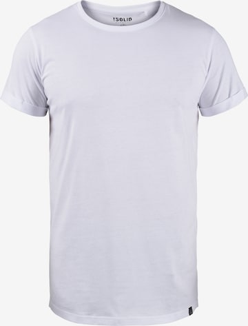 !Solid Shirt 'Longo' in Wit: voorkant