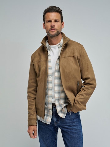 Salsa Jeans Between-season jacket in Brown: front