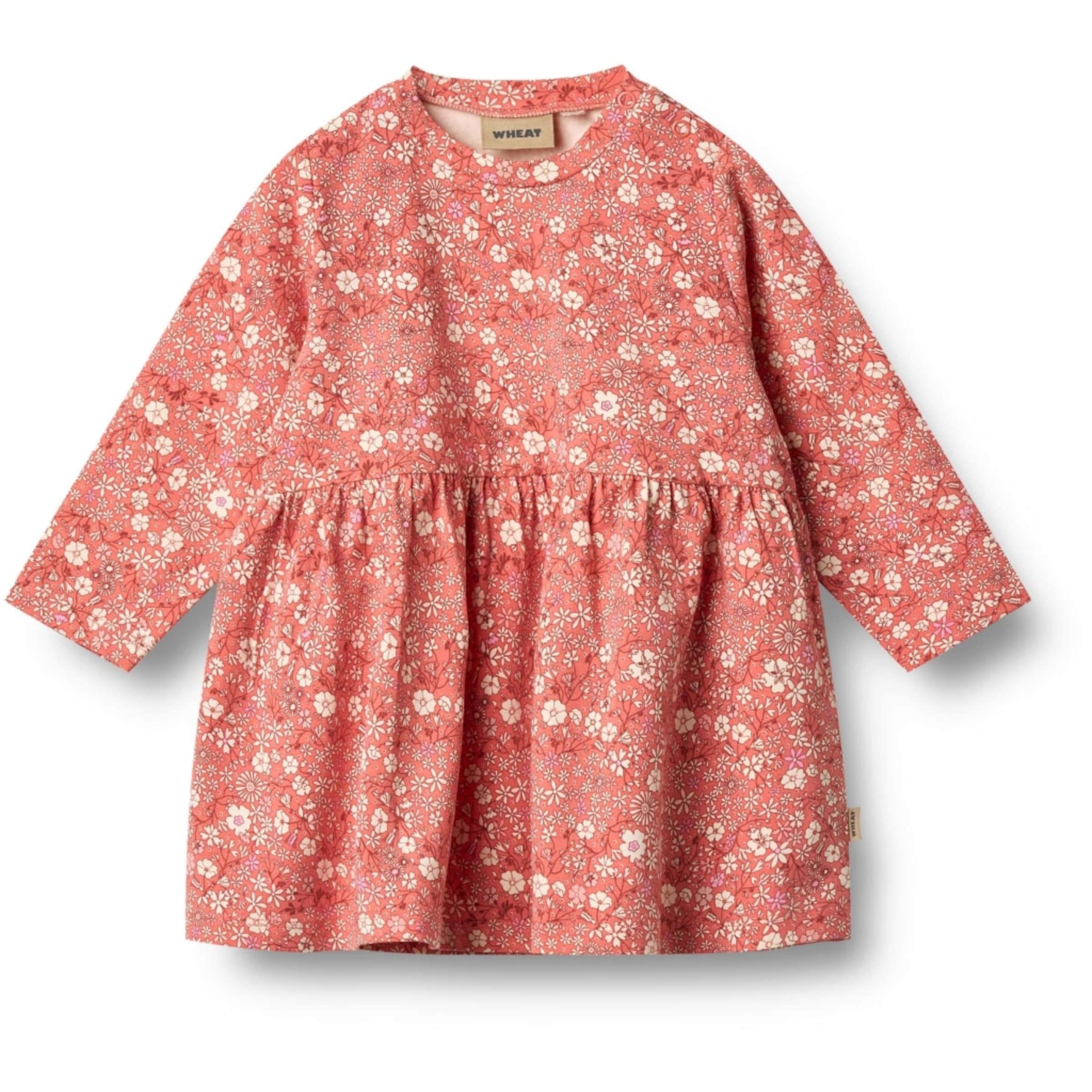 WHEAT Dress in Red: front