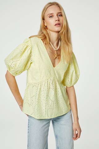 Fabienne Chapot Blouse in Yellow: front