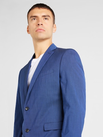 s.Oliver BLACK LABEL - Ajuste estrecho Chaqueta saco en azul