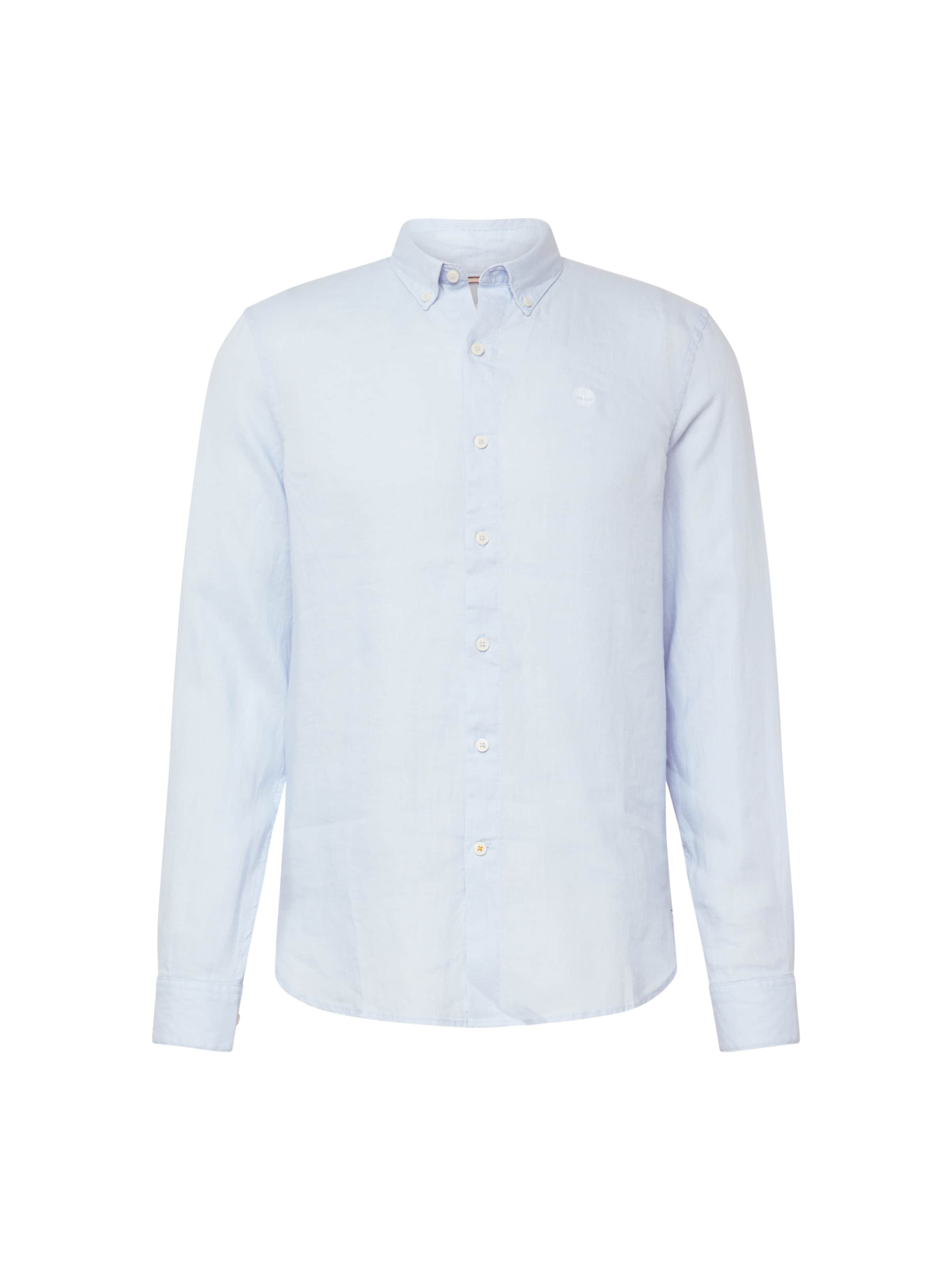 TIMBERLAND Regular Fit Hemd 'Mill River' in Blau: Vorderseite