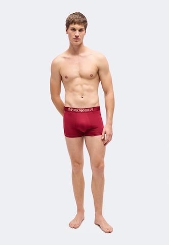 Emporio Armani Boxerky – červená: přední strana