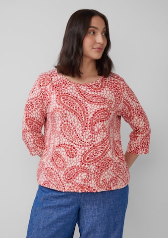 T-shirt s.Oliver en rouge : devant