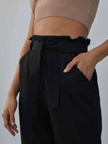 LeGer by Lena Gercke Tapered Pants 'Victoria' in Black