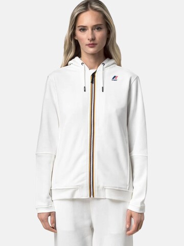 K-Way Sweatshirt 'K-WAY PROSPER POLY COTTON FELPA' in Wit