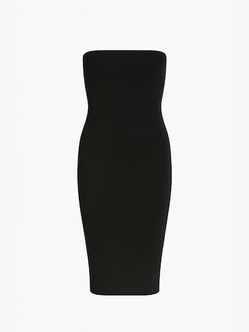 Nudyess Sommerkleid 'Melrose Mimi' in Schwarz: Vorderseite