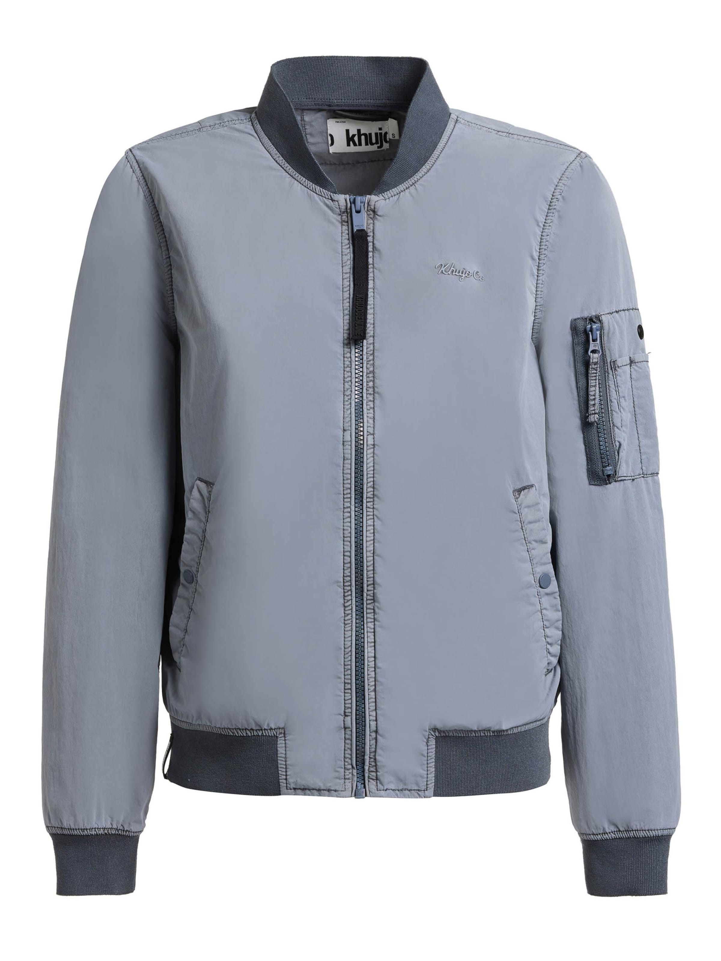 khujo Between-season jacket 'Denz' in Blue: front