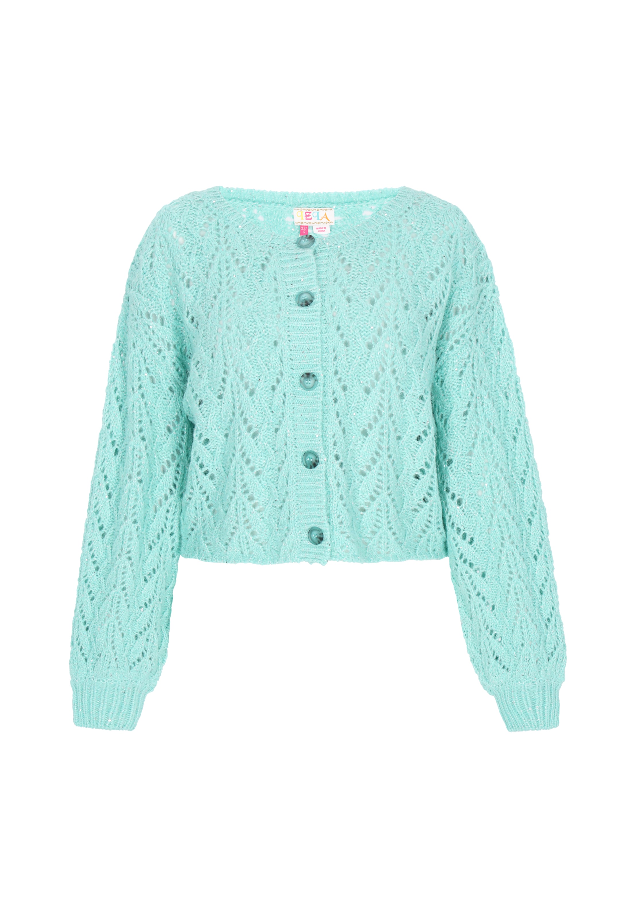 IZIA Kofta i blå: framsida