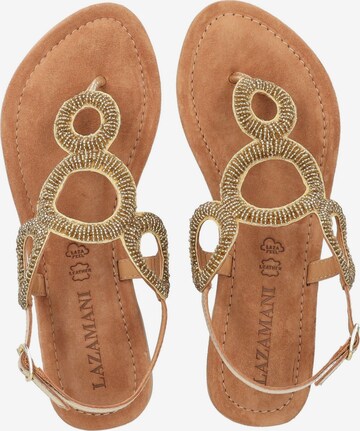 LAZAMANI Sandalen in Gold