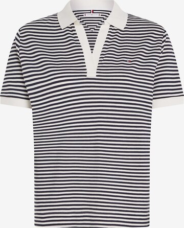 T-shirt TOMMY HILFIGER en bleu : devant