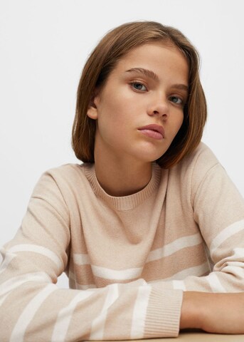 MANGO TEEN Neulepaita 'Roma' värissä beige