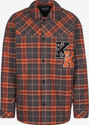 Regular fit Camicia di Karl Kani in arancione: frontale