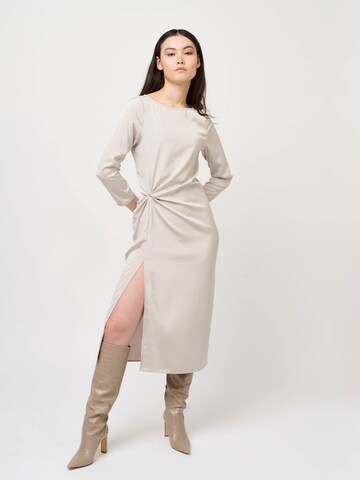 BRUUNS BAZAAR Dress 'Ratum Laura' in Beige: front