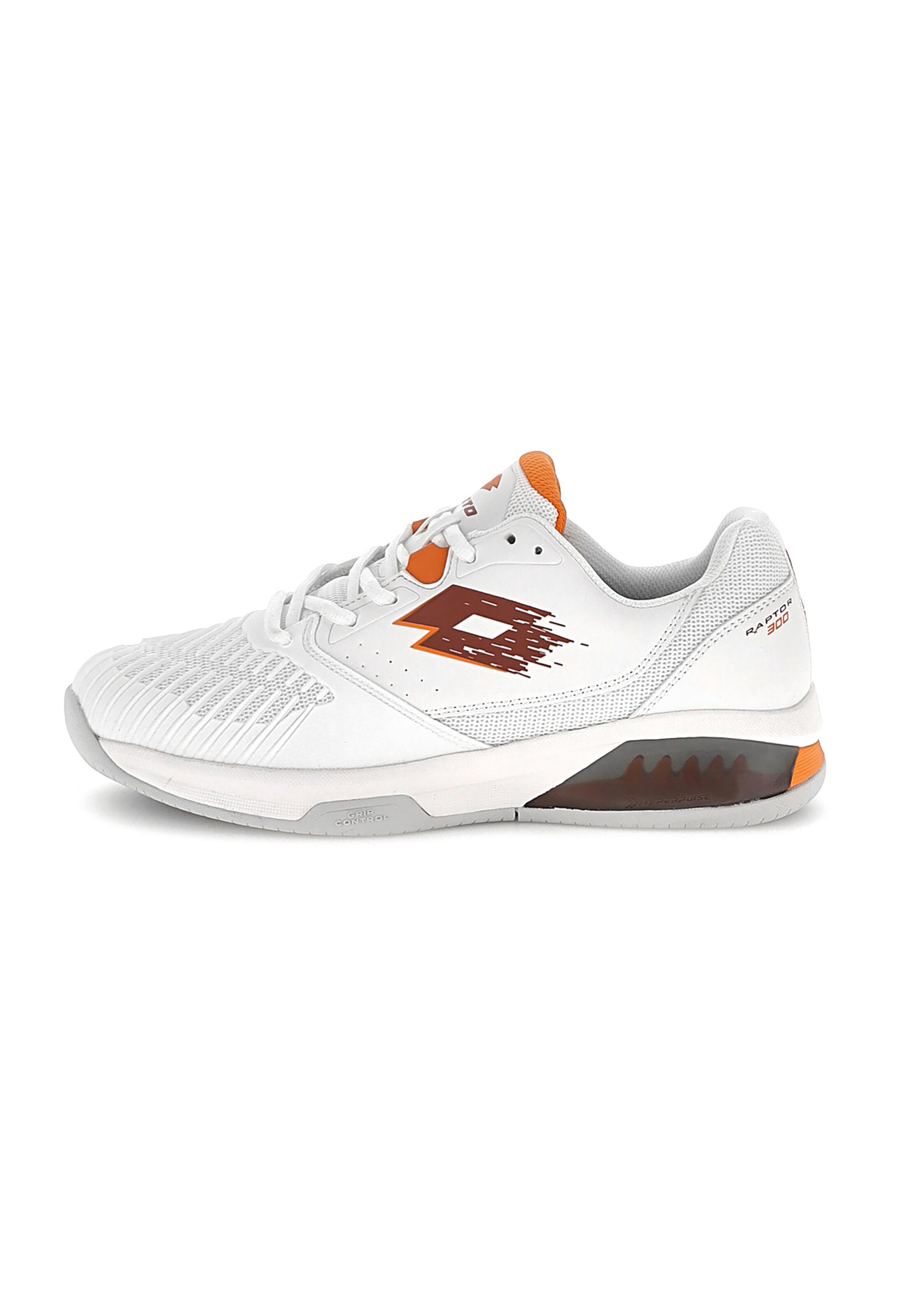 Scarpa sportiva 'Raptor Hyperpulse 300 SPD' di LOTTO in bianco: frontale