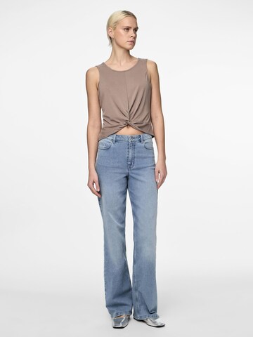 PIECES Top 'PCAnora' in Brown