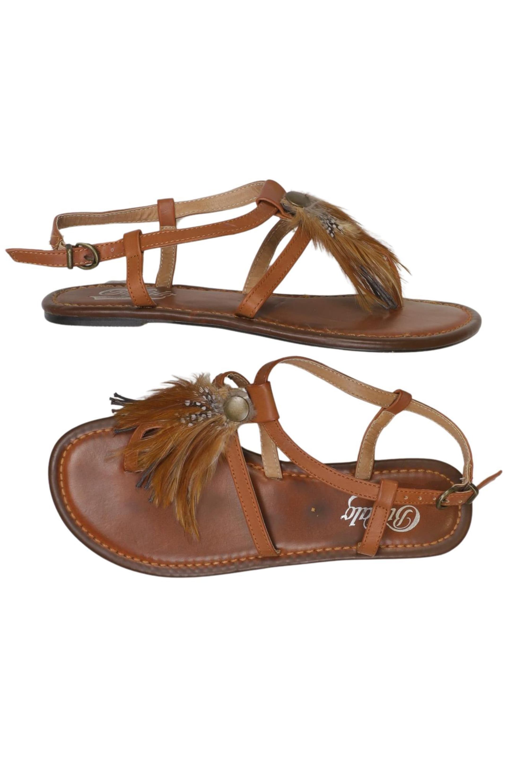 Buffalo London Sandalen 39 in Braun: Vorderseite