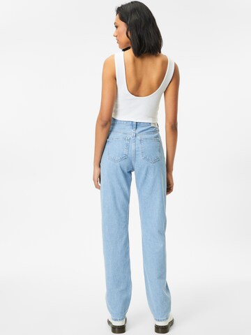 Calvin Klein Jeans Wide leg Jeans i blå