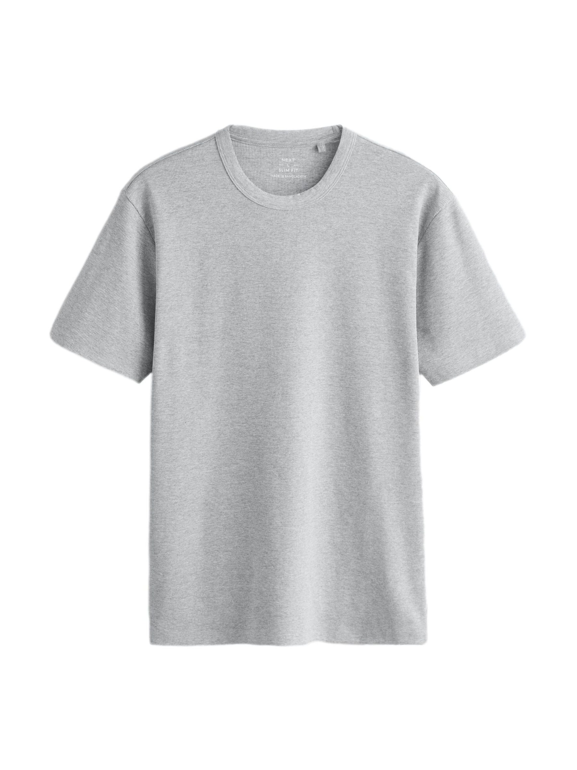 Next Shirt in Grijs: voorkant