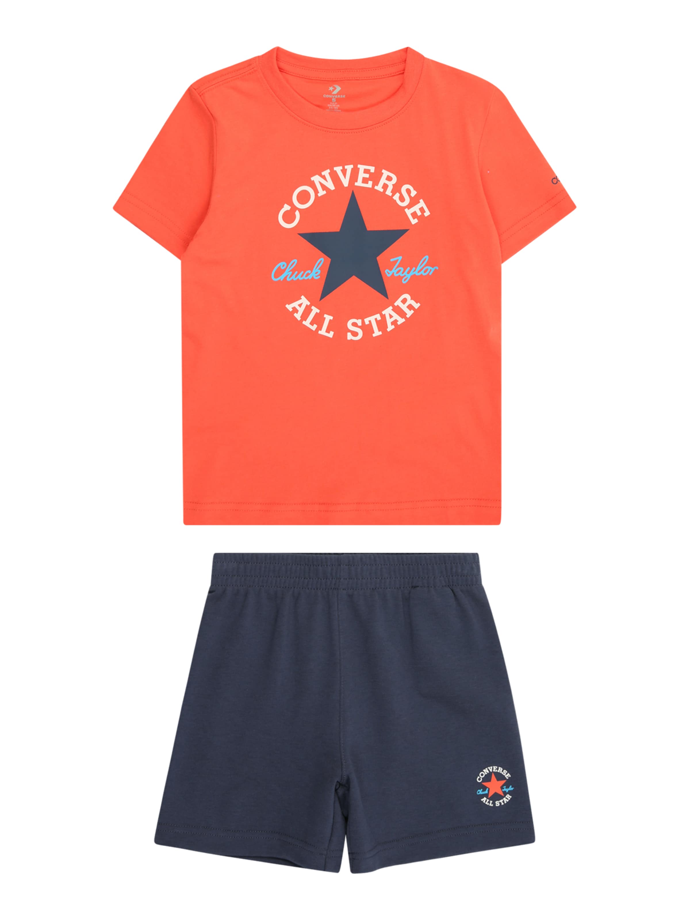 CONVERSE Set in Blau: Vorderseite