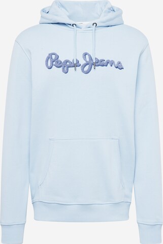 Pepe Jeans - Sweatshirt 'Ryan' em azul: frente