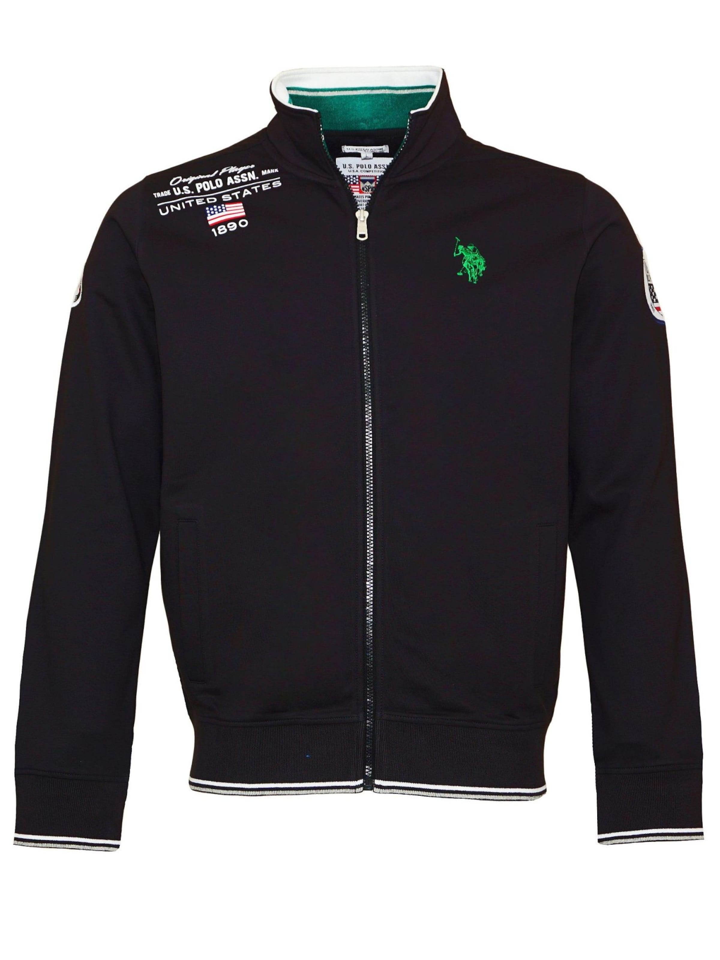 Veste de surv tement U.S. POLO ASSN. en Noir ABOUT YOU