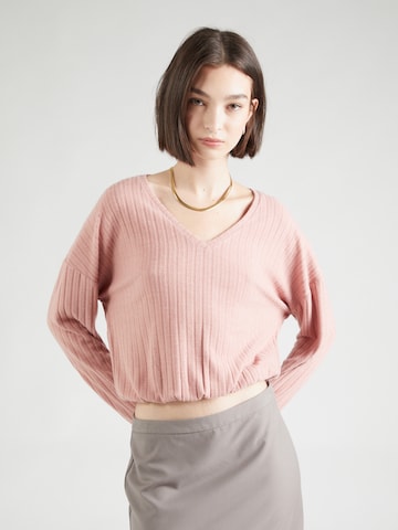 ABOUT YOU Shirt in Roze: voorkant