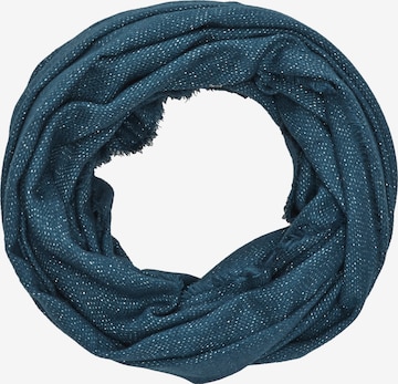 s.Oliver Tube Scarf in Blue: front